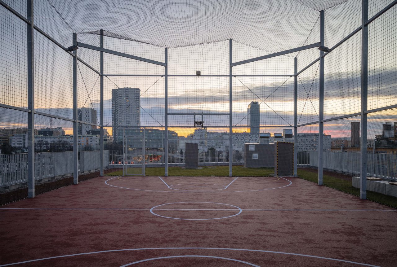 Bild Basketballplatz