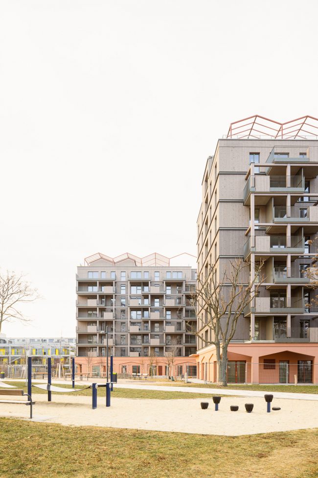 Rote Emma Kagran – geförderter Wohnbau Wien 22. Bezirk, Urban Farming Quartier